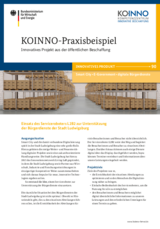 KOINNO-Praxisbeispiel aus der innovativen Beschaffung: Einsatz des Serviceroboters L2B2 zur Unterstützung der Bürgerdienste der Stadt Ludwigsburg