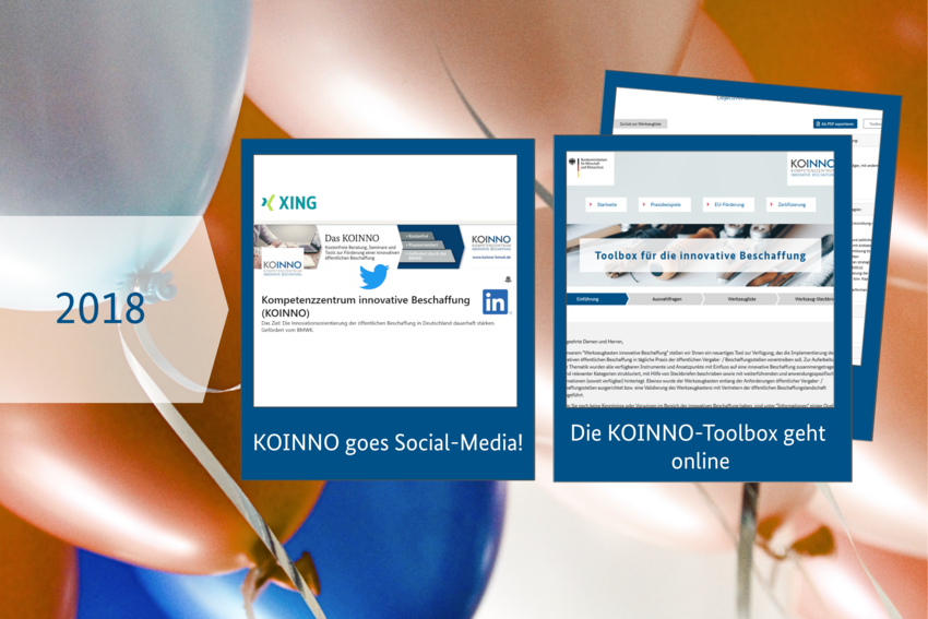 Toolbox und Social-Media-Kanäle