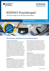 KOINNO-Praxisbeispiel: VGF erfi ndet einen „Wahlomaten" für einen erleichterten Einkauf