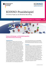 Preisträger 2015 "Innovation schafft Vorsprung":  Ersatz von Reinigungs- und Desinfektionsgeräten durch Performance Contracting