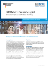 KOINNO-Praxisbeispiel Konzept zur klimaneutralen Kommune in der Gemeinde Saerbeck