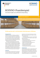 KOINNO-Praxisbeispiel: Einführung eines multi- und intermodalen Verkehrskonzepts in Offenburg