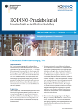 KOINNO-Praxisbeispiel: Klimaneutrale Trinkwasserversorgung