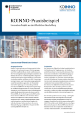 KOINNO-Praxisbeispiel: Datenservice öffentlicher Einkauf der Hansestadt Bremen