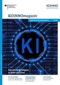 KOINNOmagazin zum Schwerpunktthema Künstliche Intelligenz in der öffentlichen Verwaltung