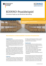 KOINNO Praxisbeispiel Nutzerakzeptanz von Elektromobilität in besonderen Einsatzbereichen