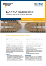 KOINNO-Praxisbeispiel: EmoPol – Elektromobilität bei der Polizei Sachsen