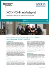 KOINNO-Praxisbeispiel: Kommunale Verwaltung von Kitaplätzen Transparenz und Effizienz durch Digitalisierung