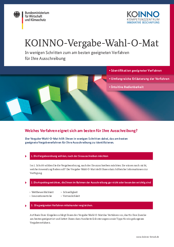 KOINNO-Vergabe-Wahl-O-Mat