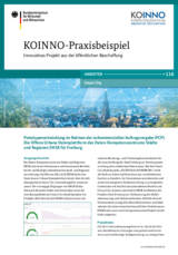 KOINNO-Praxisbeispiel DKSR Prototypenentwicklung im Rahmen der vorkommerziellen Auftragsvergabe (PCP)