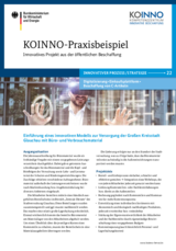 KOINNO Praxisbeispiel Büro und Verbrauchsmaterial