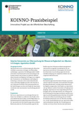 KOINNO Praxisbeispiel: Smartes Sensornetz zur Überwachung der Wasserverfügbarkeit von Bäumen in Erlangen, Agvolution GmbH