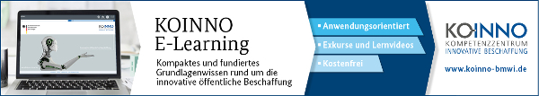 KOINNO-E-Learning für die innovative öffentliche Beschaffung